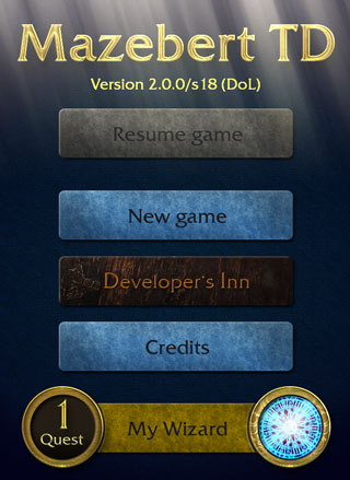 Dawn of Light is the first Mazebert TD season!