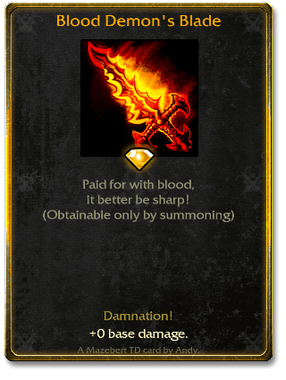 Blood Demon's Blade