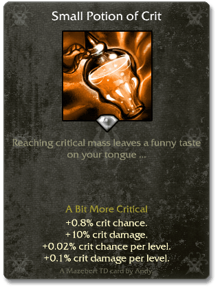 Small Potion of Crit
