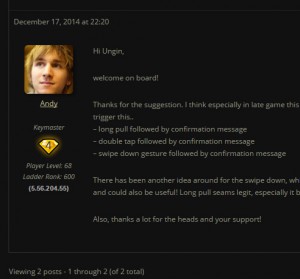 ... and the badge will be added to your forum profile, too.